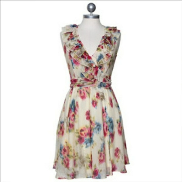 Ark & Co Dresses & Skirts - Floral Wrap Dress By Ark & Co.!
